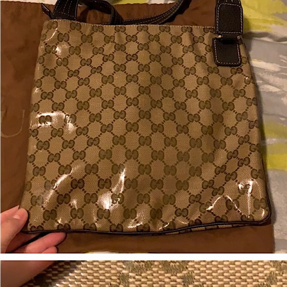 Gucci Crystal Coated Guccisima Crossbody